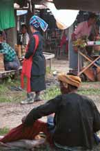 to Pa'O at Nampan 5-day rototing market, Lake Inle, Shan State