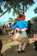 Jpeg 75K Red Hat Miao costume swirling to the dance - Da Shu Jia village, Xin Zhou township, Longlin county, Guangxi province 0010h28.jpg