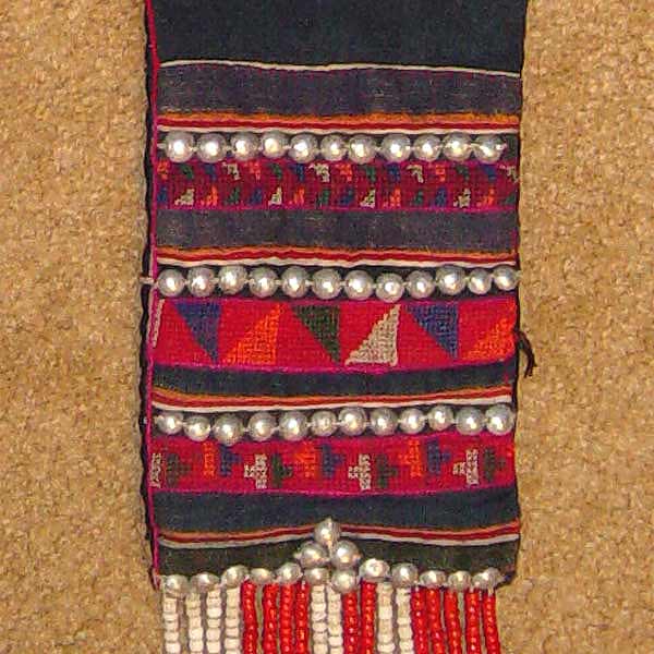 54K Jpeg Hani woman's belt, Menghai county, Yunnan province, southwest China