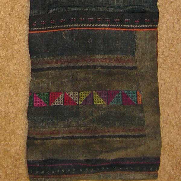 45K Jpeg Hani woman's leggings, Menghai county, Yunnan province, southwest China