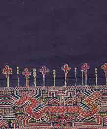 to 51K Jpeg Embroidered detail from a woman's jacket which is probably Ba-sa-dung Li. See Li references 