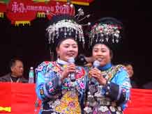 to Jpeg 58K Festival in Songtao Miao Autonomous County, Tongren Prefecture, Eastern Guizhou Province, 4 February, 2004.