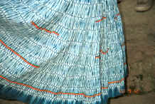 Jpeg 64K Big Flower Miao stitch resist indigo dyed skirt - Xian Ma village, Hou Chang township, Puding county, Guizhou province 0010y04.jpg