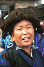 Jpeg 34K Black Miao woman - the wife of the village head man, Zuo Qi village, Min Gu township, Zhenfeng county, Guizhou province 0010p31.jpg