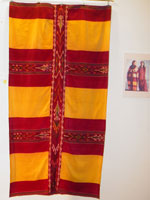 to 69K jpg 03 - Maranaw woman's silk malong (tubular garment), Mindanao, 20th century. 155 cm x 82 cm each side (tubular)