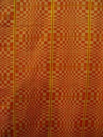 to 06 - Detail of Itneg Binakel (spherical-weave) cotton blanket, early 20th century, Northern Luzon. 148 cm x 192 cm