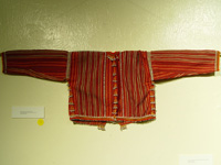 to 66K Jpg 17 - Gadang woman's cotton jacket, Paracelis Mountain Province, Northern Luzon, early 20th century. 108 cm (incl. sleeves) x 31 cm