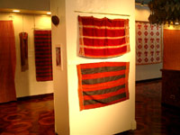 to 61K Jpg One of the general gallery shots of the exhibition of Filipino textiles from the collection of Myunghee & Peter Reimann as exhibited at the Philippine Centre, Philippine Consultate General, New York from February 4-15, 2008.
