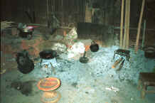 to Jpeg 30K Inside a Yao house, showing the hearth, in a village in the hills around Chiang Rai 8812q13.jpg