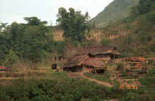 to Jpeg 30K Black Hmong houses in the hills around Sa Pa, Lao Cai Province 9510I34.JPG