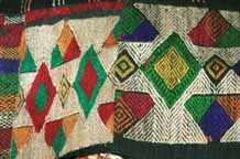 Jpeg 92K detail from an old Vietnamese Thai minority woven sarong
